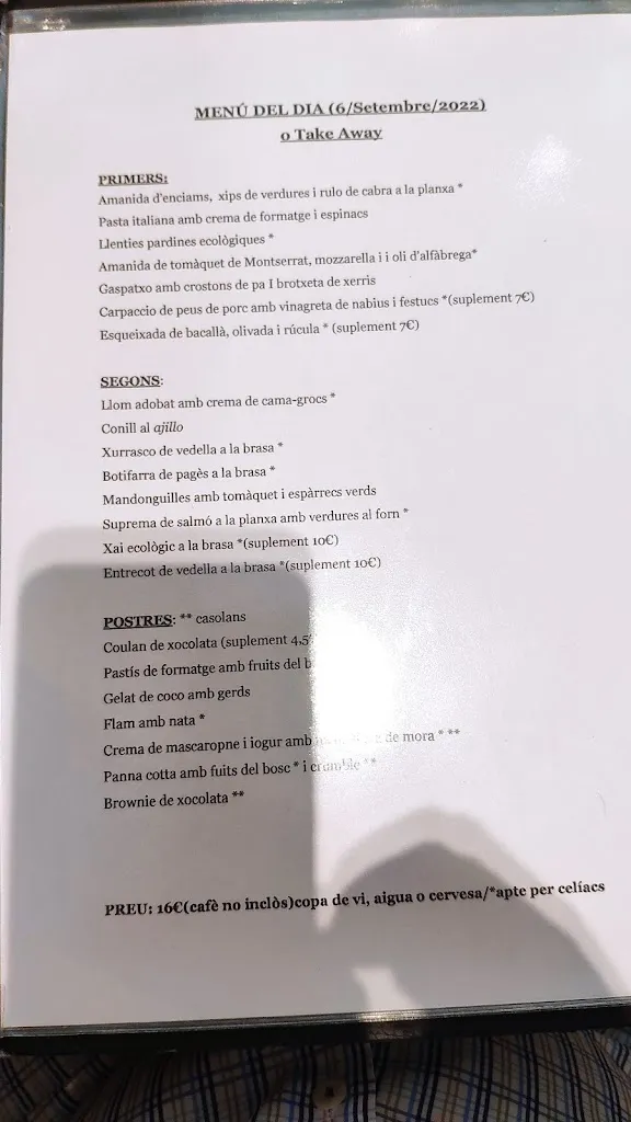 Menu_Restaurant labarbacana_Santa Coloma de Queralt_image_4