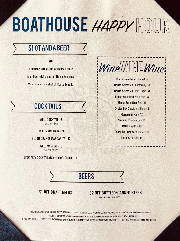 Menu_Boathouse at Hendry's Beach_Santa Bárbara_image_1