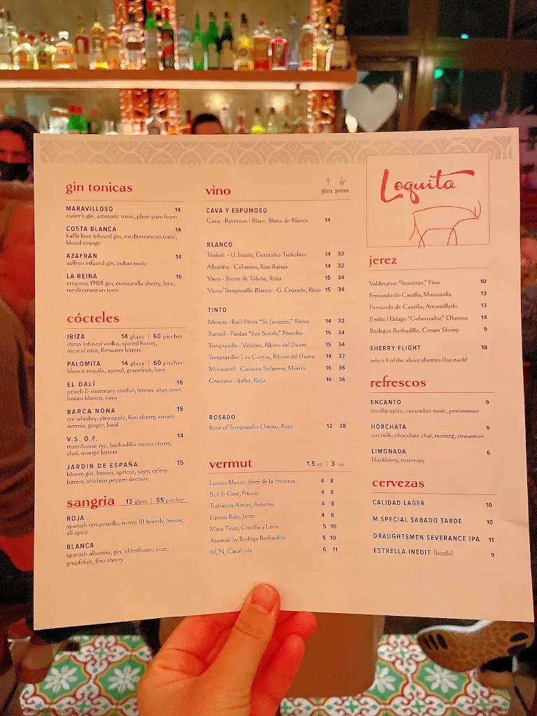 Menu_Loquita Santa Barbara_Santa Bárbara_image_2
