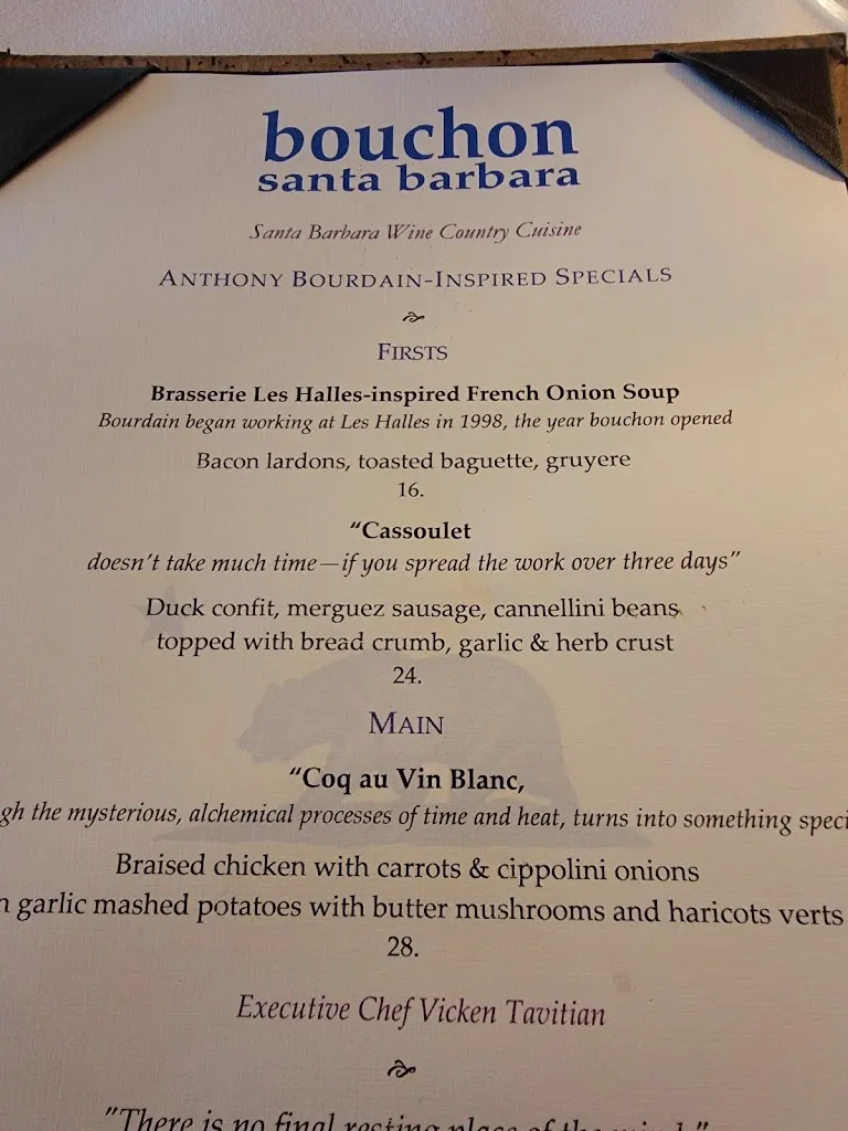 Menu_bouchon Santa Barbara_Santa Bárbara_image_4