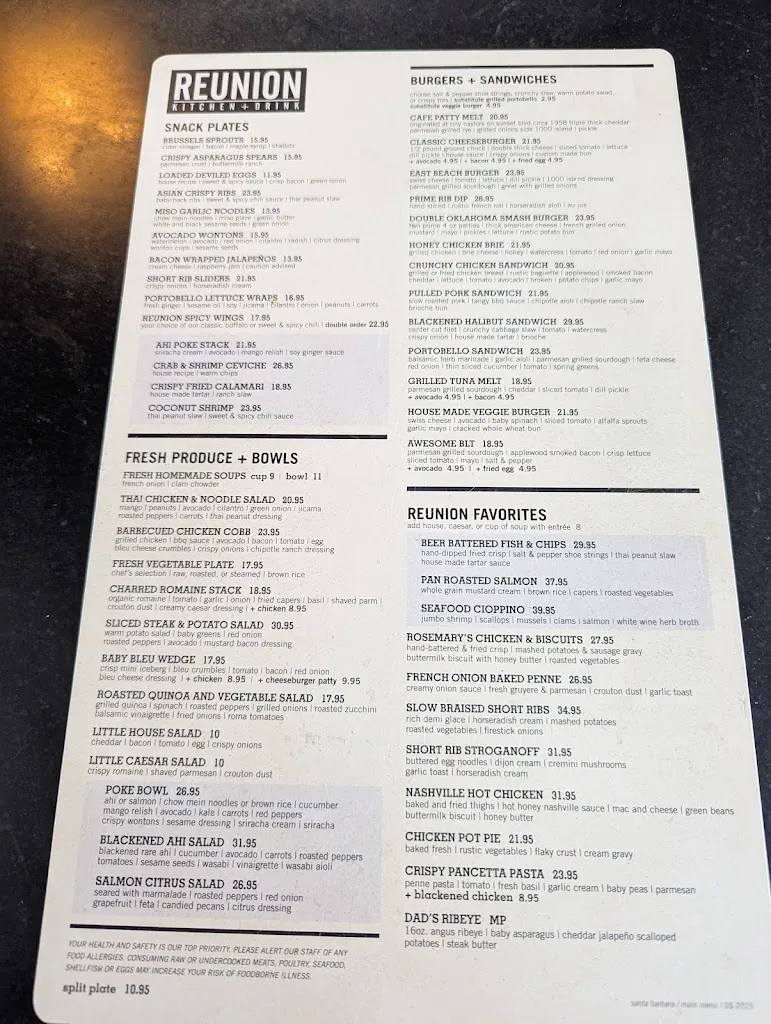 Menu_Reunion Kitchen + Drink_Santa Bárbara_immagine_1