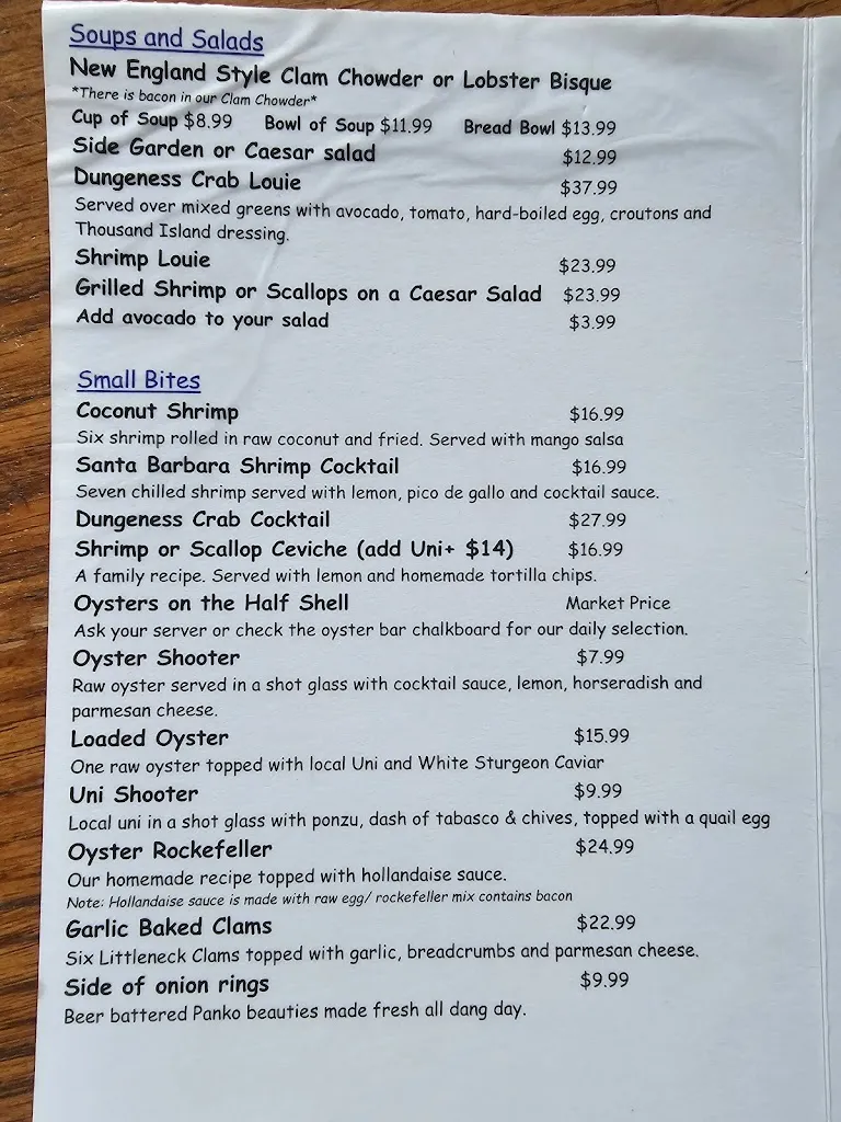 Menu_Santa Barbara Shellfish Company_Santa Bárbara_image_3