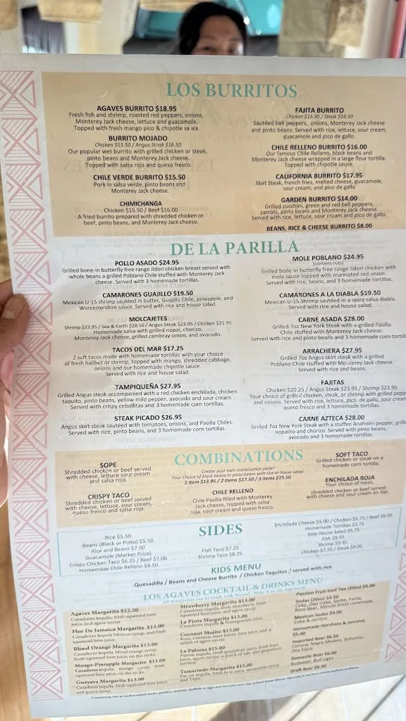 Menü_Los Agaves Restaurant_Santa Bárbara_Bild_1