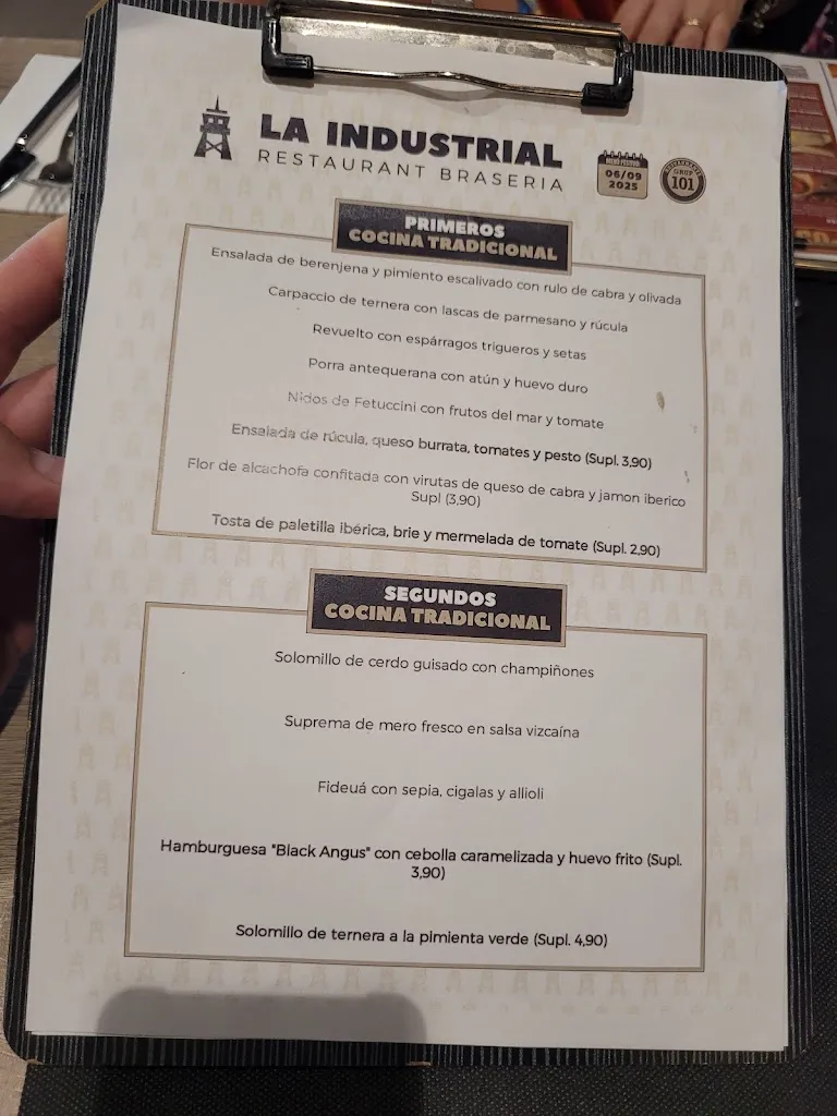 Menu_La Industrial_Santa Oliva_image_1