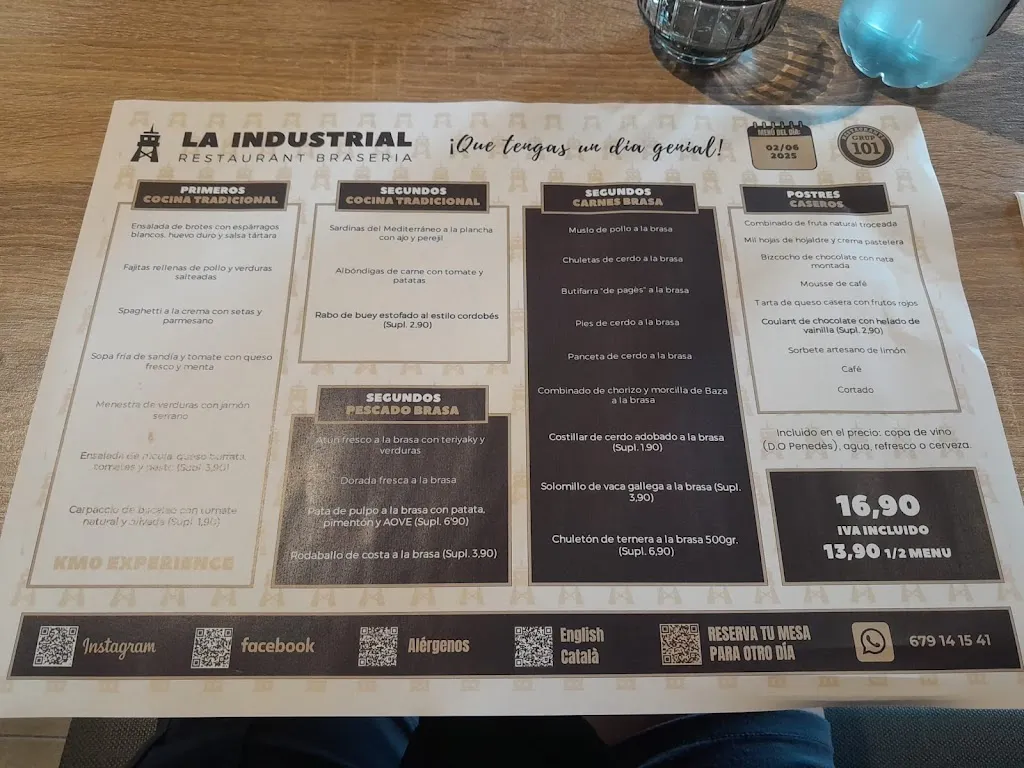 Menu_La Industrial_Santa Oliva_image_3