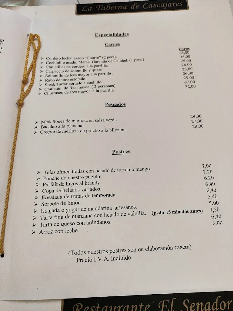 Menu_Restaurante El Senador_Sénia_image_3