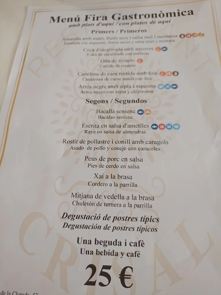 Menu_Crisal Restaurant_Sénia_image_3