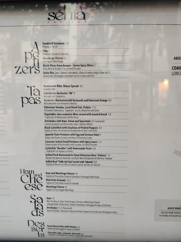 Menu_Taberna La Sénia_Sénia_image_3