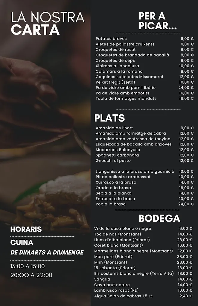Menu_MISSAMAROI RESTAURANT-PIZZERIA_Tivissa_image_1