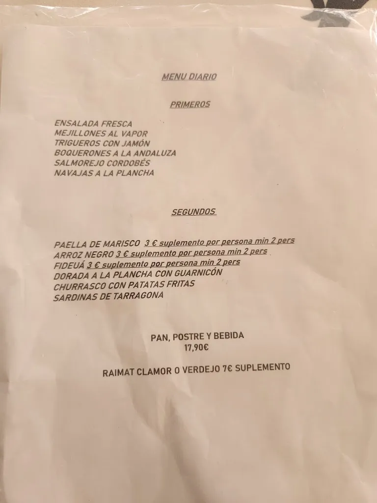 Menu_El racó de la paella_Torredembarra_image_1