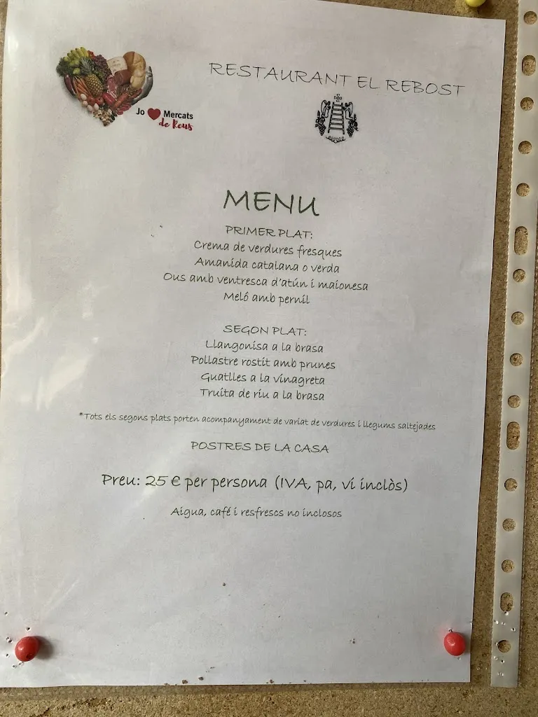 Menu_El Rebost De La Cartoixa Scala dei_Torroja del Priorat_immagine_1