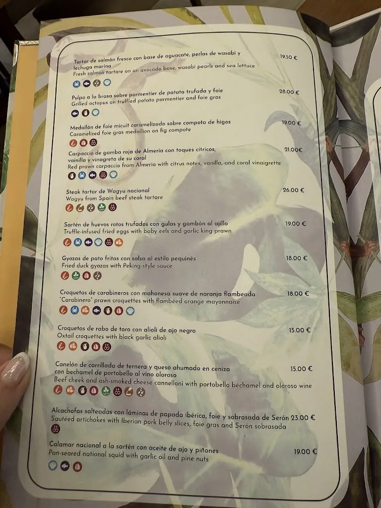 Menu_Maraú Beach Club_Garrucha_image_1