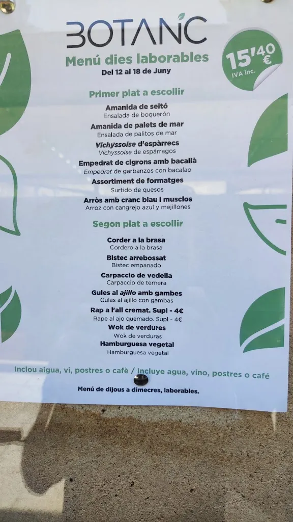Menu_Restaurant Botanic_Tortosa_image_3