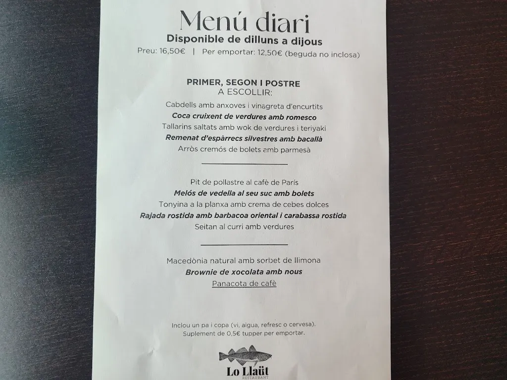 Menu_Restaurant lo Llaüt_Tortosa_immagine_3