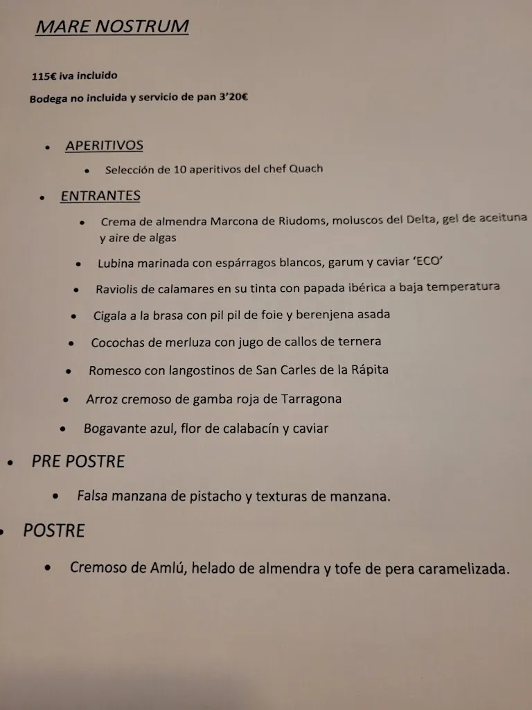 Menu_El Terrat Restaurant_Tarragona_image_1