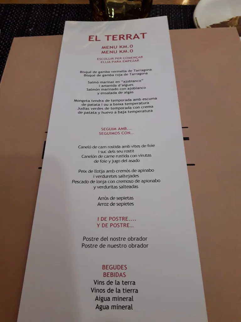Menu_El Terrat Restaurant_Tarragona_image_3