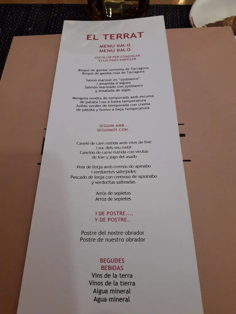 Menu_El Terrat Restaurant_Tarragona_image_4