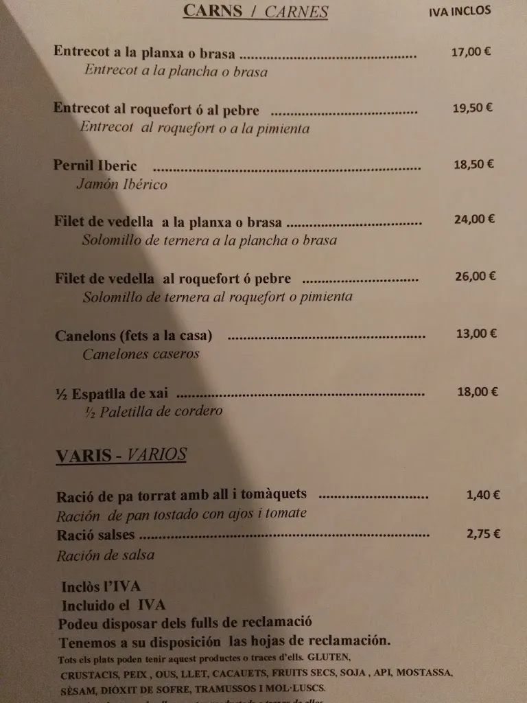 Menu_Restaurant Can Bonachí_Tarragona_image_3