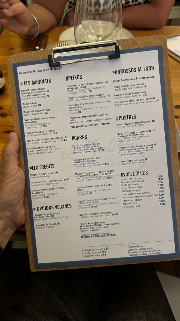 Menu_El Taller Restaurant_Tarragona_image_2