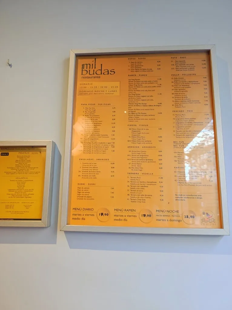 Menu_Mil Budas_Tarragona_image_3