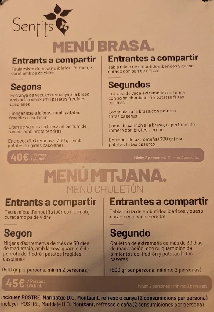 Menu_Restaurant Sentits Plaça de la Font_Tarragona_image_3