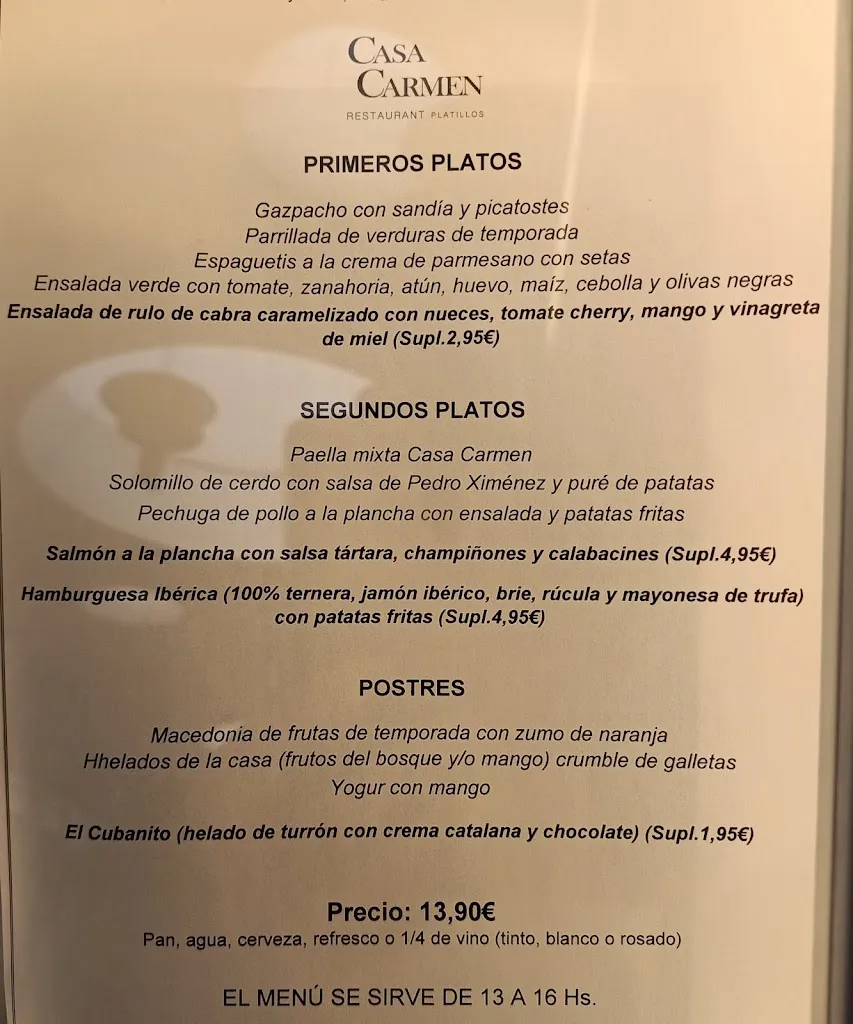 Menu_Casa Carmen Parc Central_Tarragona_image_3