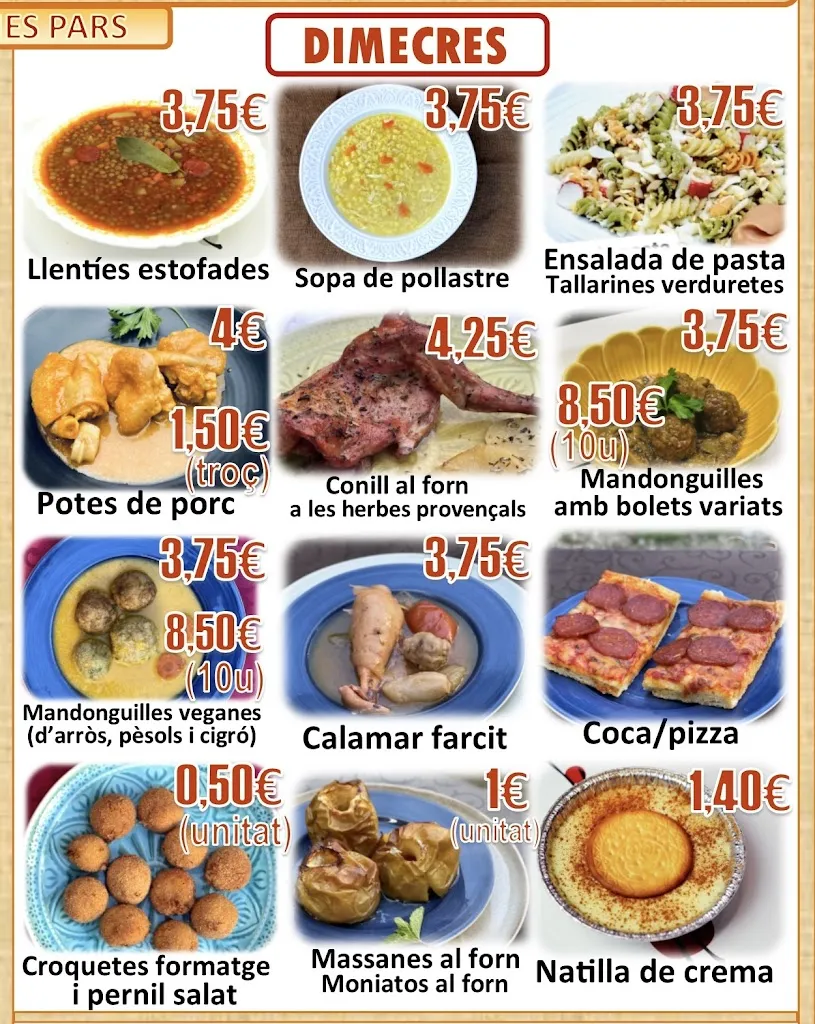 Menu_LA BODEGA - Menjar per emportar_Ulldecona_image_3