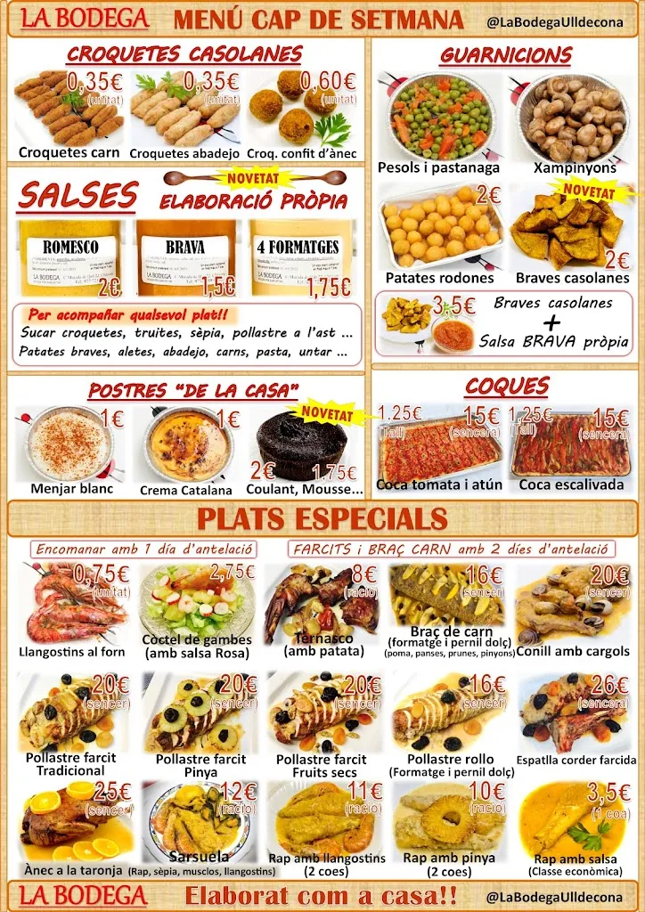 Menu_LA BODEGA - Menjar per emportar_Ulldecona_image_4