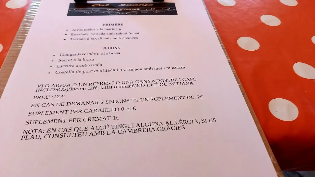 Menu_Restaurante Cal Juanjo_Ulldecona_image_4