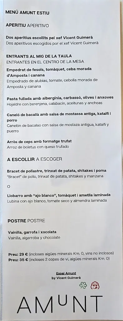 Menu_Espai Amunt - L'Antic Molí Restaurant_Ulldecona_image_1