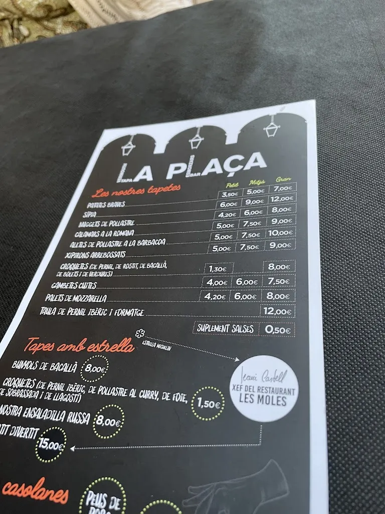 Menu_Bar La Plaça_Ulldecona_image_1