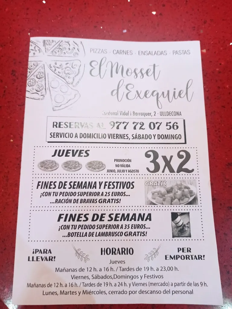 Menu_El Mosset d'Exequiel_Ulldecona_image_2