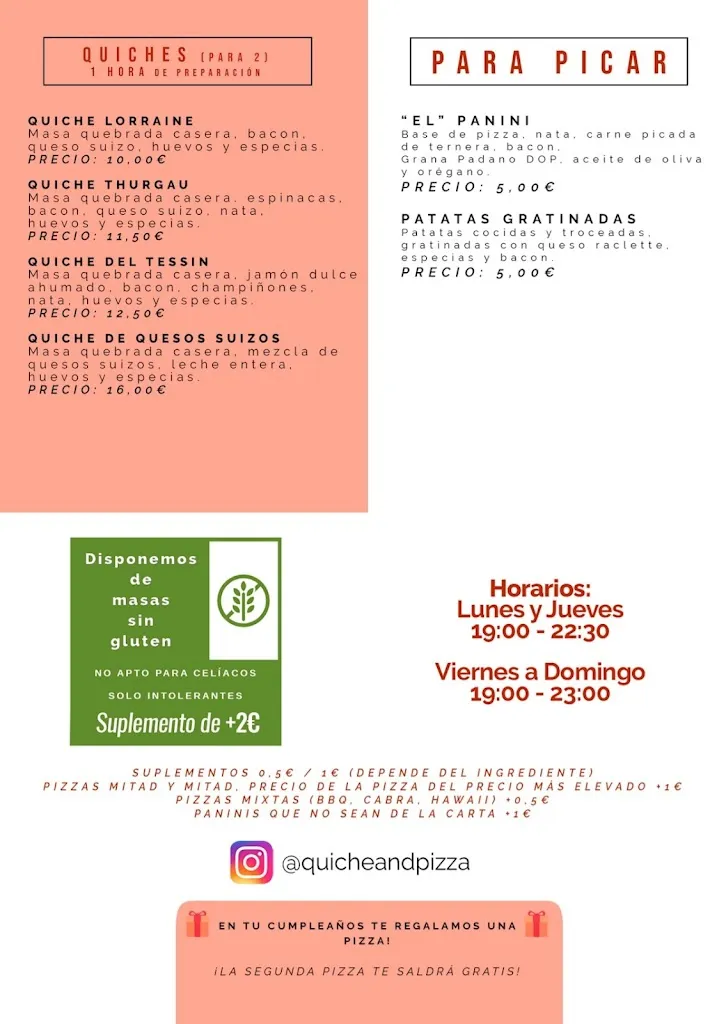 Menu_Pizzería Quiche&Pizza_Ulldecona_image_1