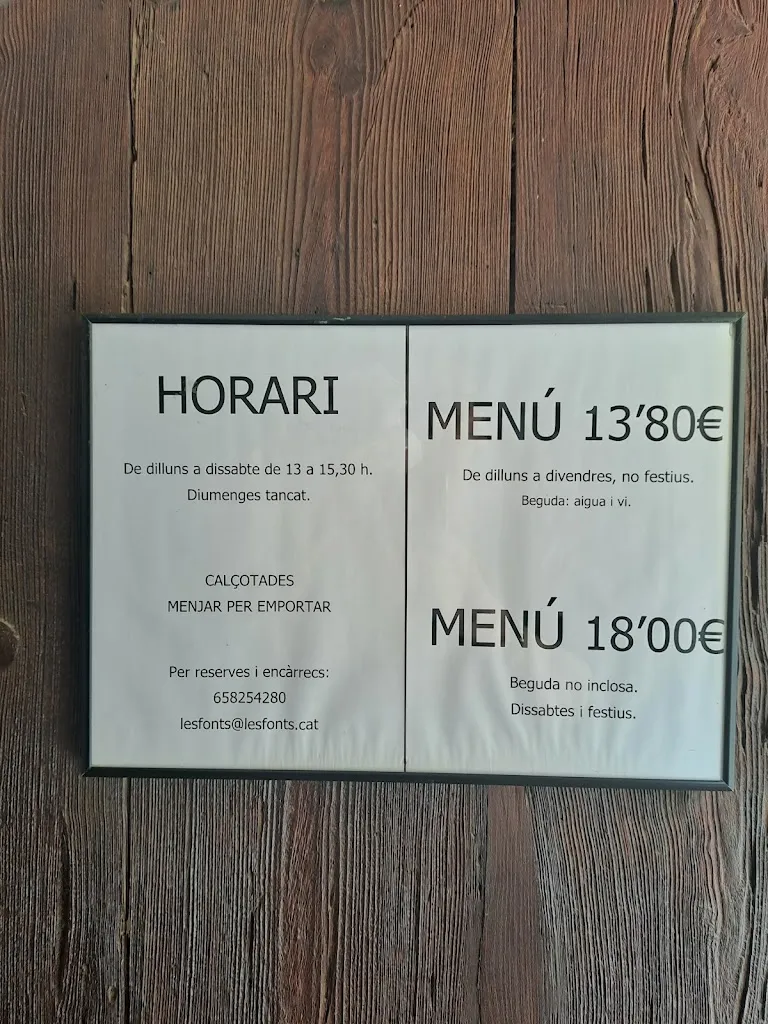 Menu_Restaurant Les Fonts_Vila-rodona_image_2