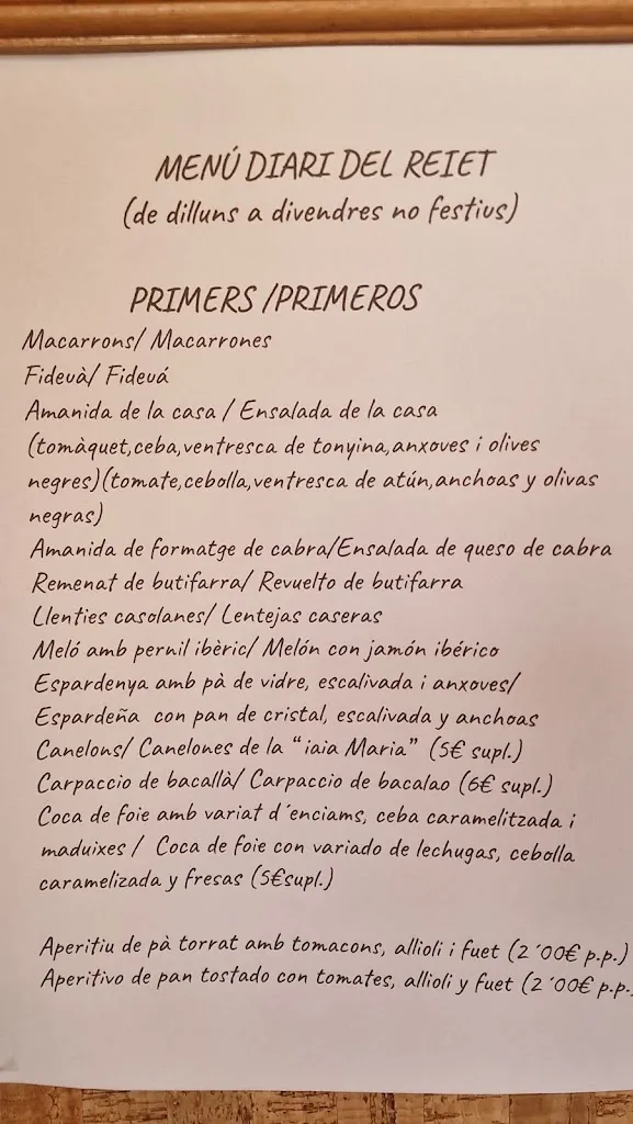 Menu_Restaurant Ca L'Amadeu by Germans Romero_Vilanova dEscornalbou_image_2