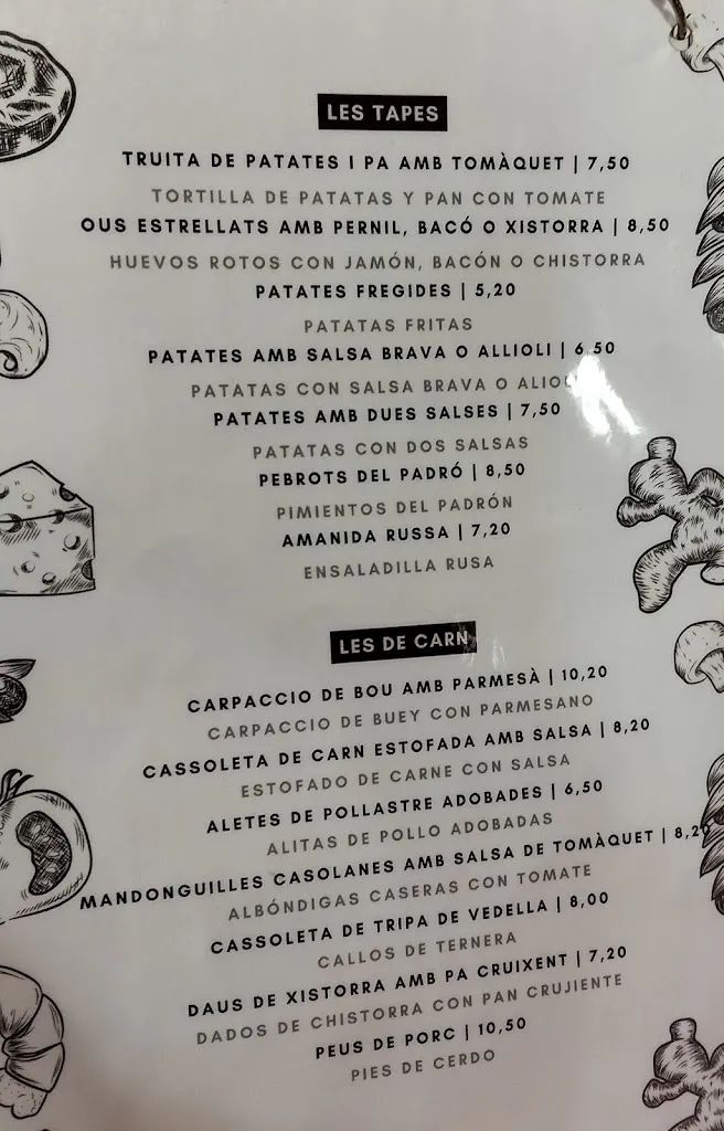 Menu_El Cafè de Vilanova_Vilanova dEscornalbou_image_2