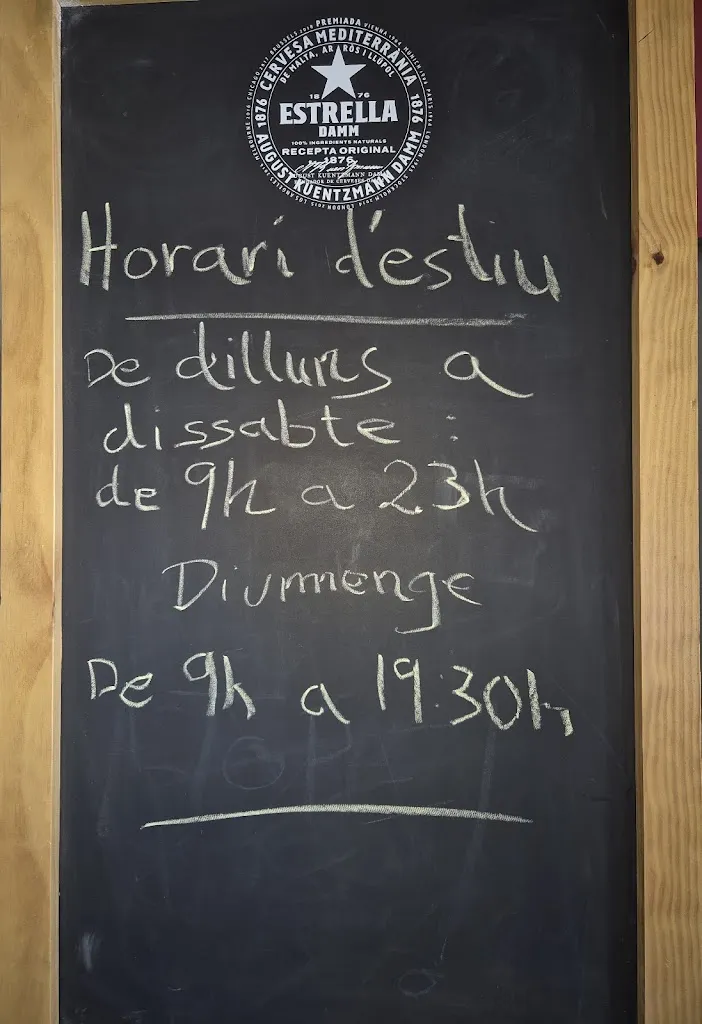 Menü_Bar pavelló Vilanova d'Escornalbou_Vilanova dEscornalbou_Bild_2