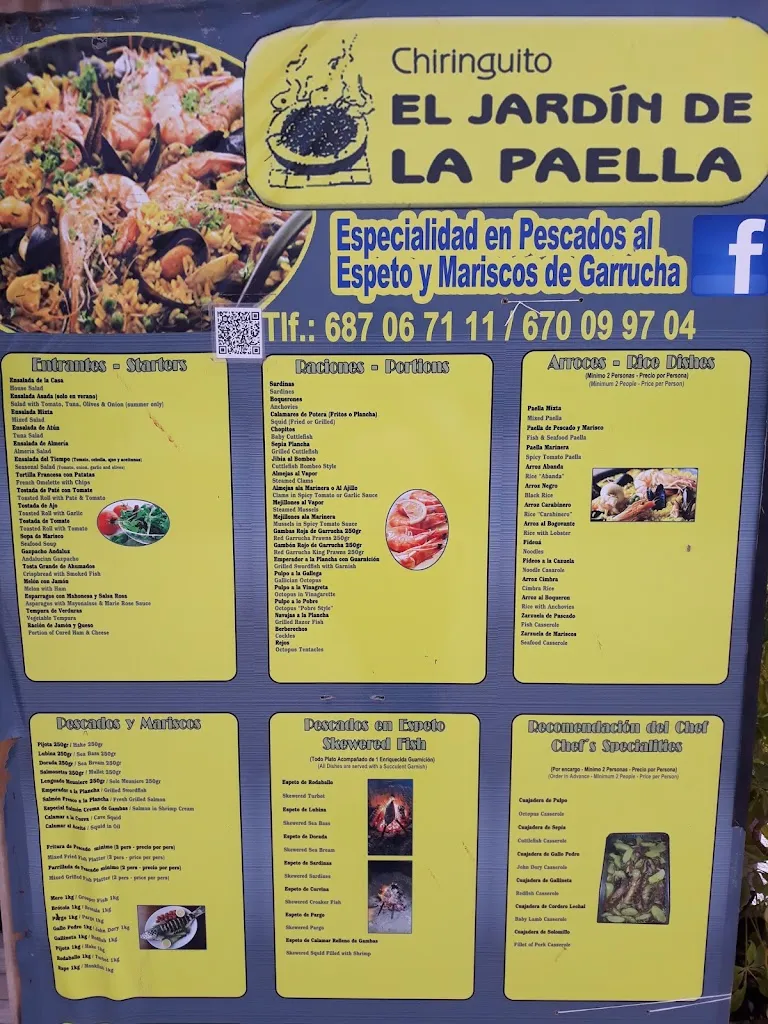 Menu_El Jardin de la Paella_Garrucha_image_1