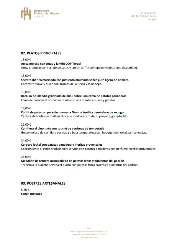 Menu_Restaurante Camino Real Allepuz_Ababuj_image_1