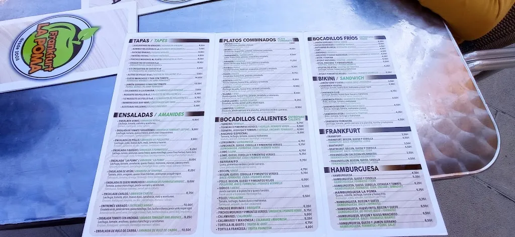 Menu_Restaurant La Poma_Vila-seca_image_3