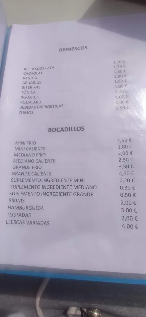 Menu_Restaurant El Mare Nostrum | Vilaseca_Vila-seca_image_1