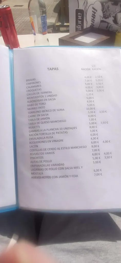 Menu_Restaurant El Mare Nostrum | Vilaseca_Vila-seca_image_2