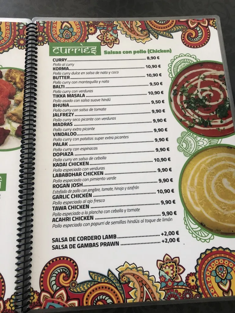 Menu_Preet Restaurant_Vila-seca_image_1