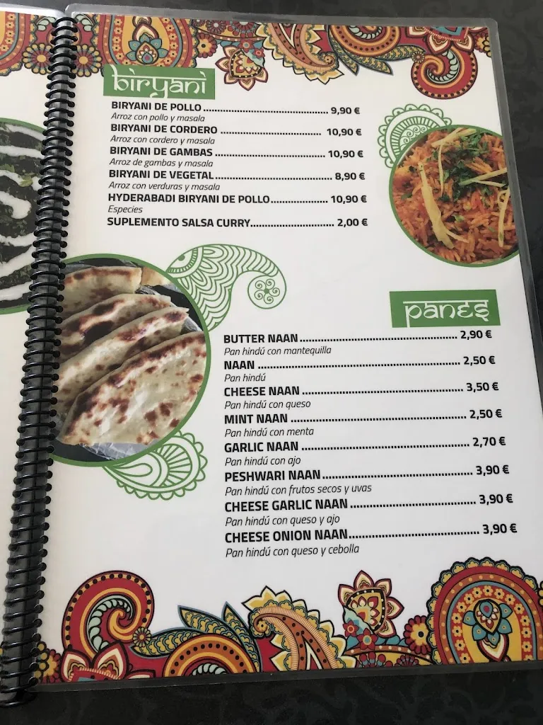 Menu_Preet Restaurant_Vila-seca_image_2