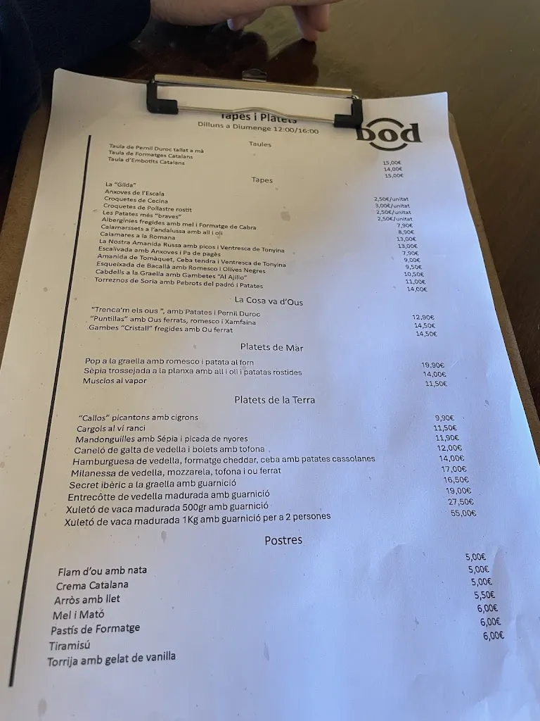 Menu_La Bodegueta del Fènix_Vila-seca_image_1