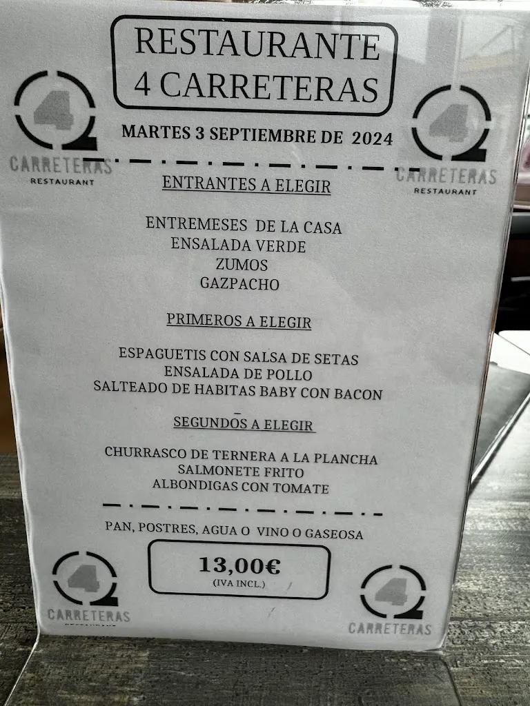 Menu_Restaurant 4 Carresteres_Vila-seca_image_4
