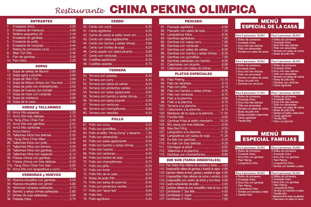 Menu_Bar Restaurant Peking Olimpica_Vila-seca_image_2