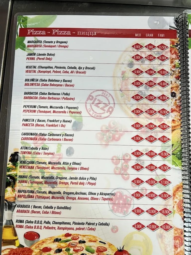 Menu_Pizzeria Metro Vila-Seca_Vila-seca_immagine_3