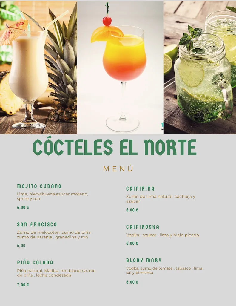 Menu_El Norte_Cerceda_image_1