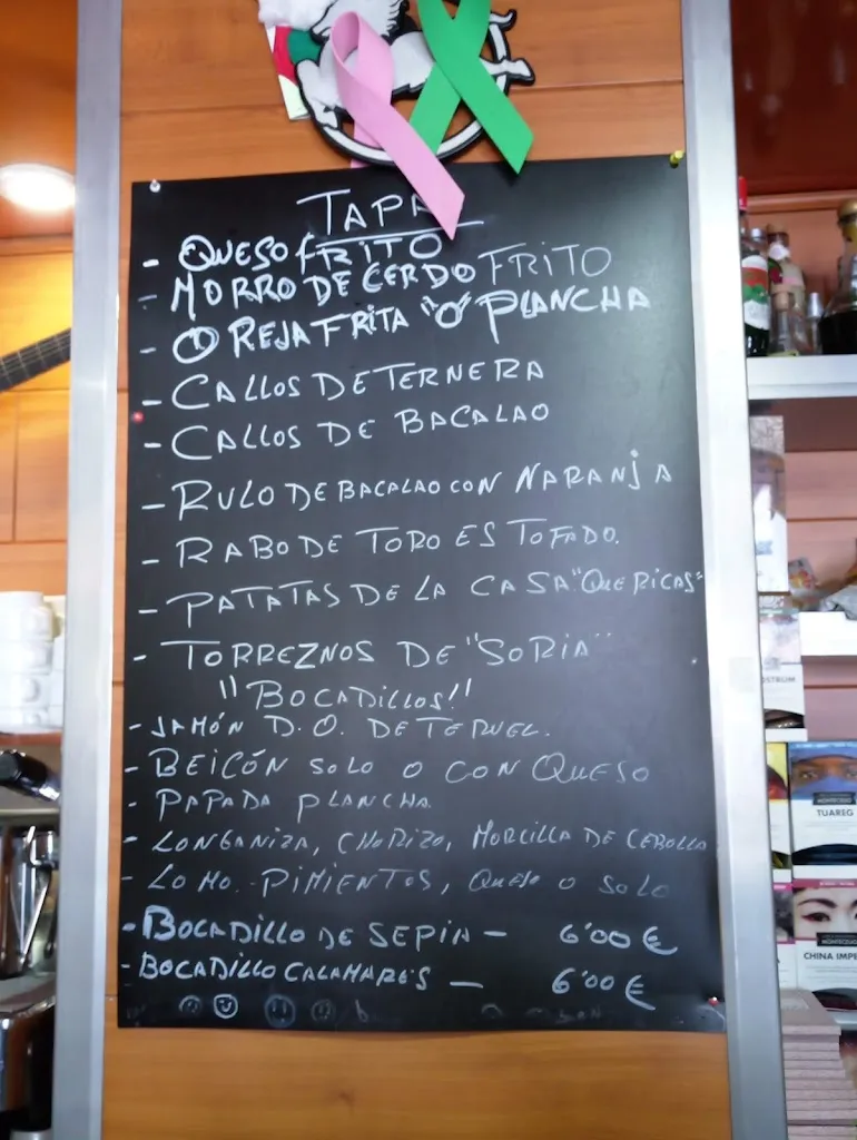 Menu_Bar Restaurante Pegaso_Aguatón_image_2